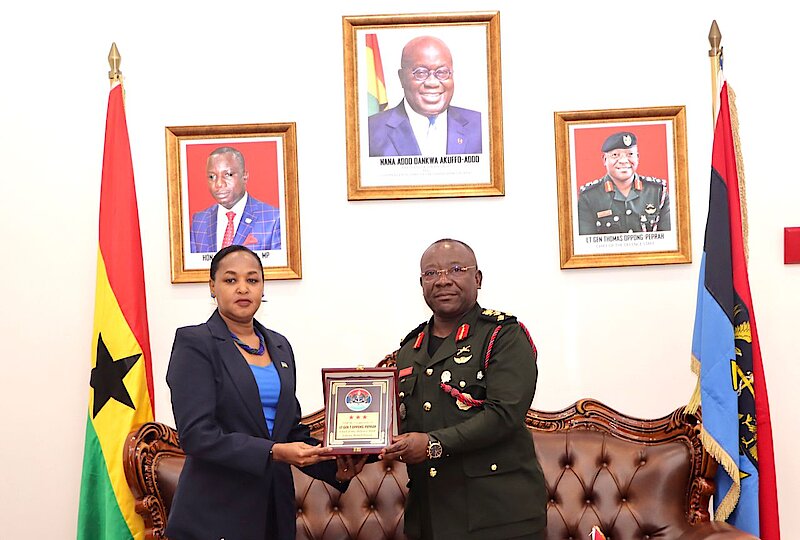 High Commissioner Meets Ghana s Army Chief
